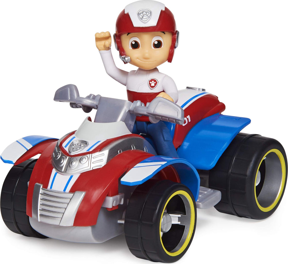 ATV with working wheels on Ryder’s Rescue ATV for dynamic rescue play.