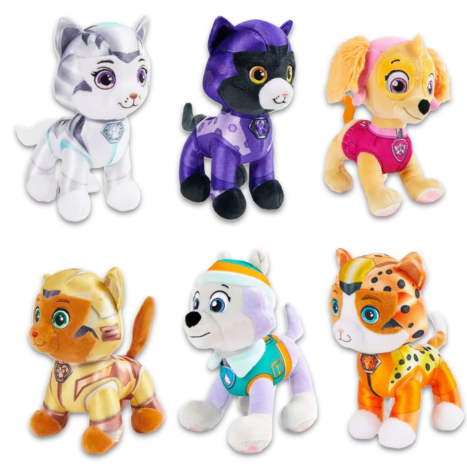 Paw Patrol Everest cat-pack plush 8-inch toy ideal for party favors