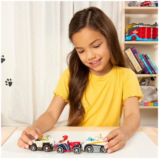 Paw Patrol True Metal Everest vehicle for high-speed teamwork on adventures.