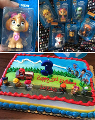 Paw Patrol pocket-size figures, portable companions for travel and quick stories.