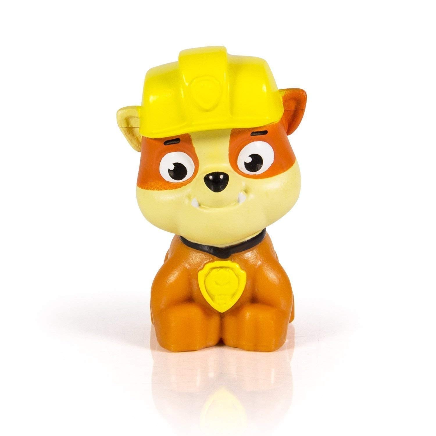 Paw Patrol Rocky figure, rugged and reusable for durable play.