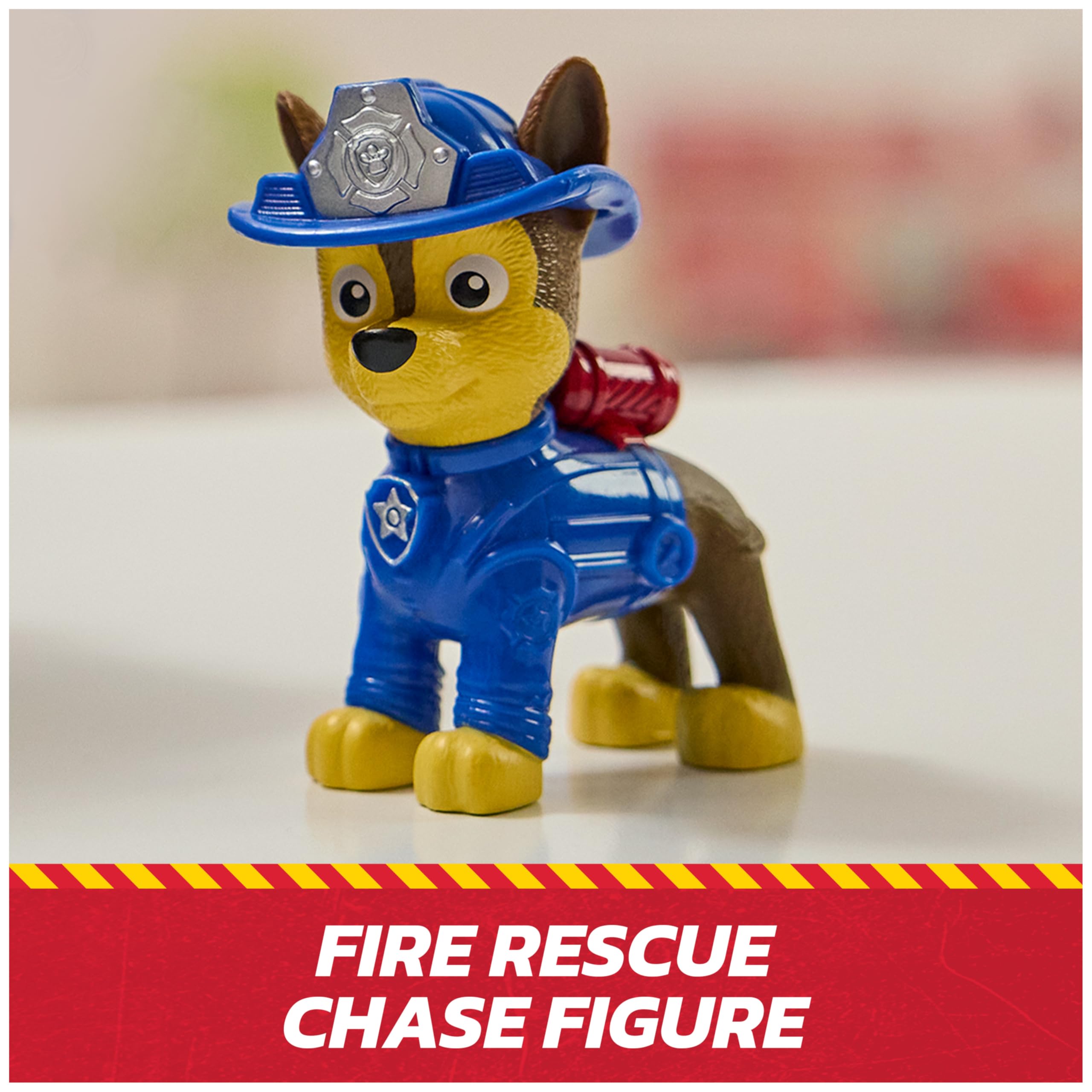 PAW Patrol Fire Rescue Chase figure enhances storytelling play