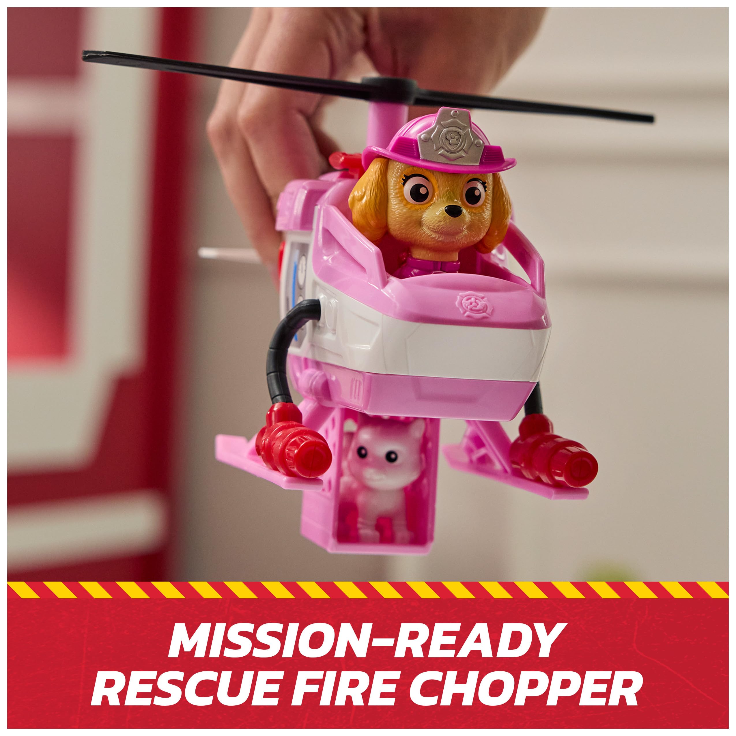 PAW Patrol Skye figure included boosts storytelling and role-play adventures.