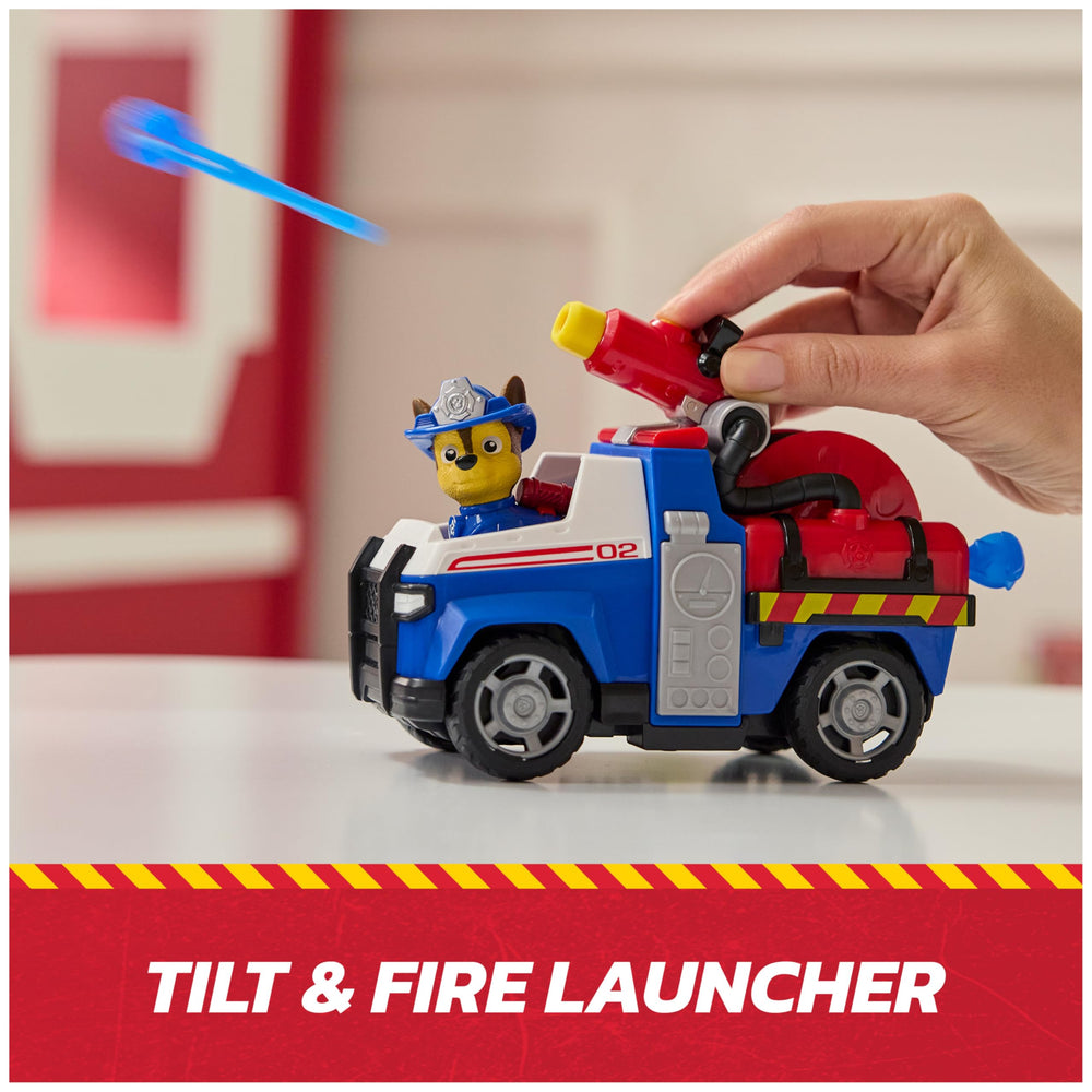 PAW Patrol Fire Rescue tilt-launcher detail supports action-packed missions