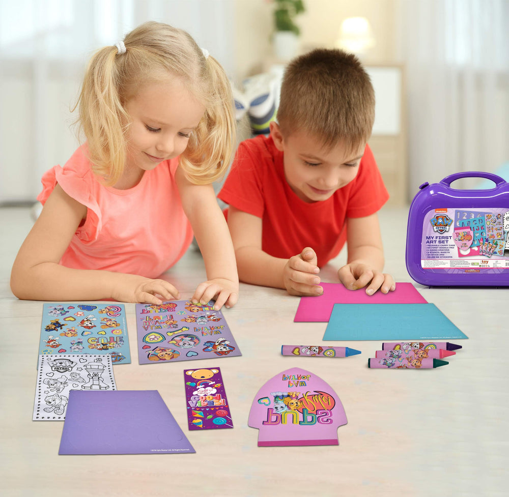 Paw Patrol Gift Boutique Bookmark helps kids track reading as they color.