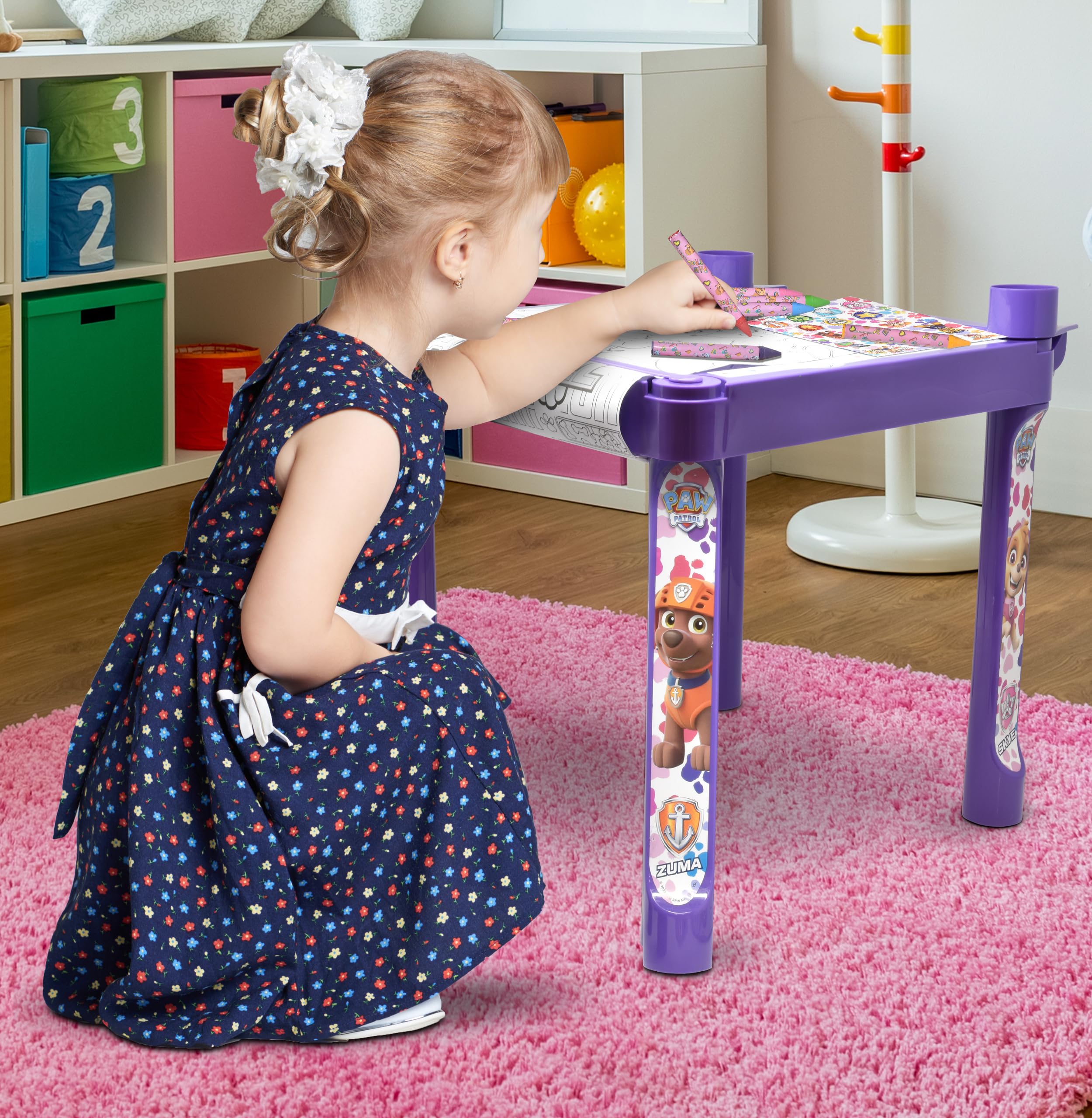Deluxe Paw Patrol gift-ready art playset for kids.