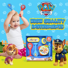 Paw Patrol harmonica toddler instrument encourages sensory play and focus.