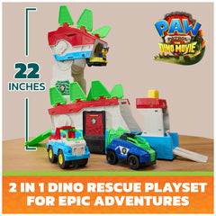 PAW Patrol HQ unfolded into a 22-inch tower offering large-scale imaginative play