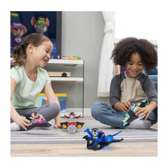Paw Patrol Jet to the Rescue Chase Deluxe Vehicle battery setup and included batteries