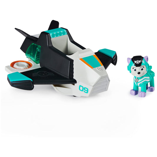 Paw Patrol Jet to the Rescue Everest deluxe vehicle front view with light-up details