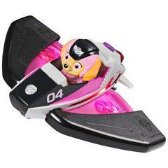 Paw Patrol jet transforming wings with lights for dynamic action