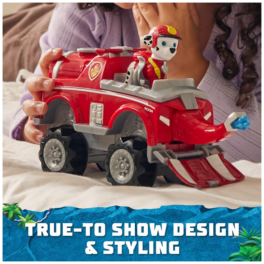Paw Patrol Jungle Pups rescue ladder extended for high spots during pretend missions.