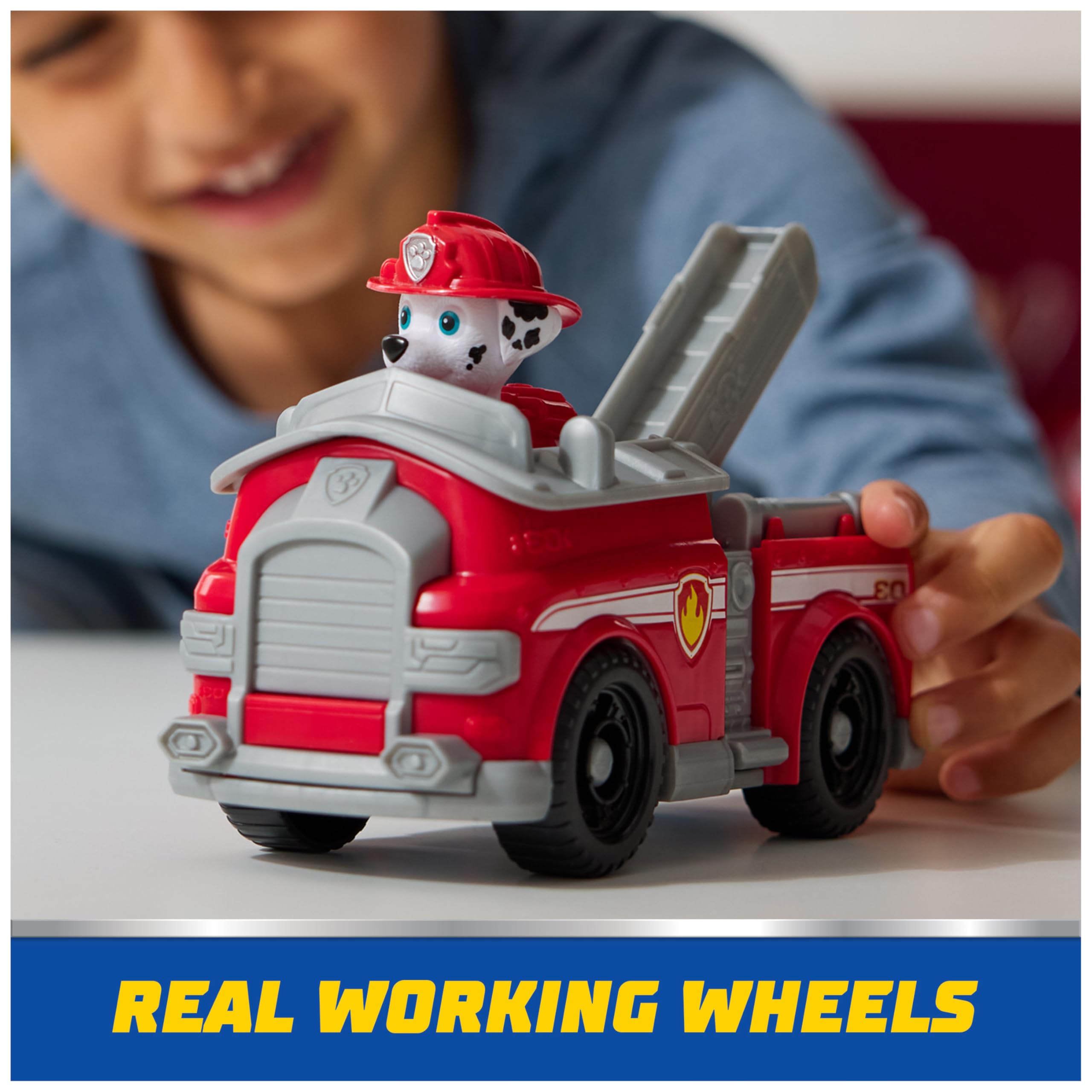 PAW Patrol Marshall fire-truck authentic detail sparks show-inspired stories.