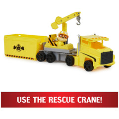 Paw Patrol material storage bin revealed in Command Center mode.