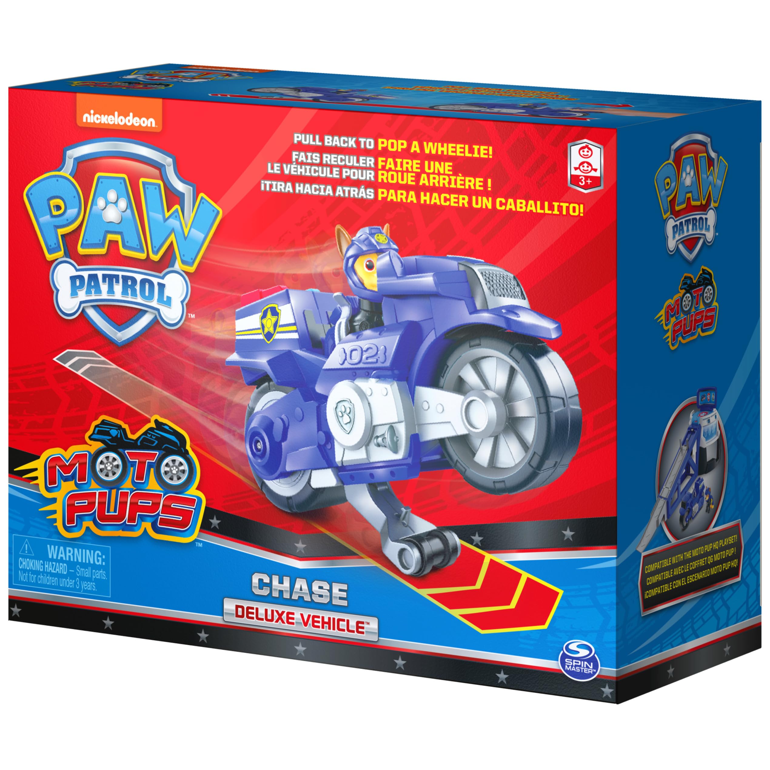 Moto HQ Playset compatibility for larger missions.