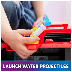 Projectile launchers help clear obstacles in missions.
