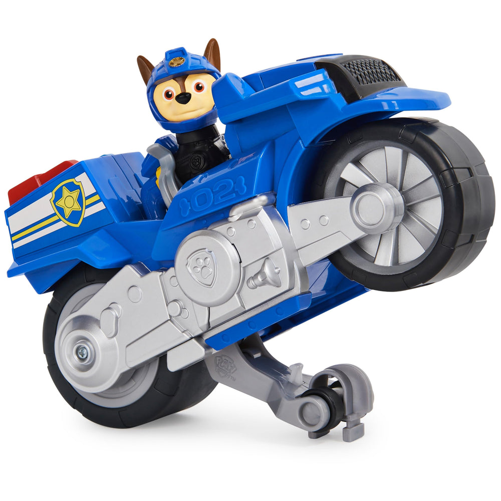 Pull-back mechanism to power quick wheelie bursts.