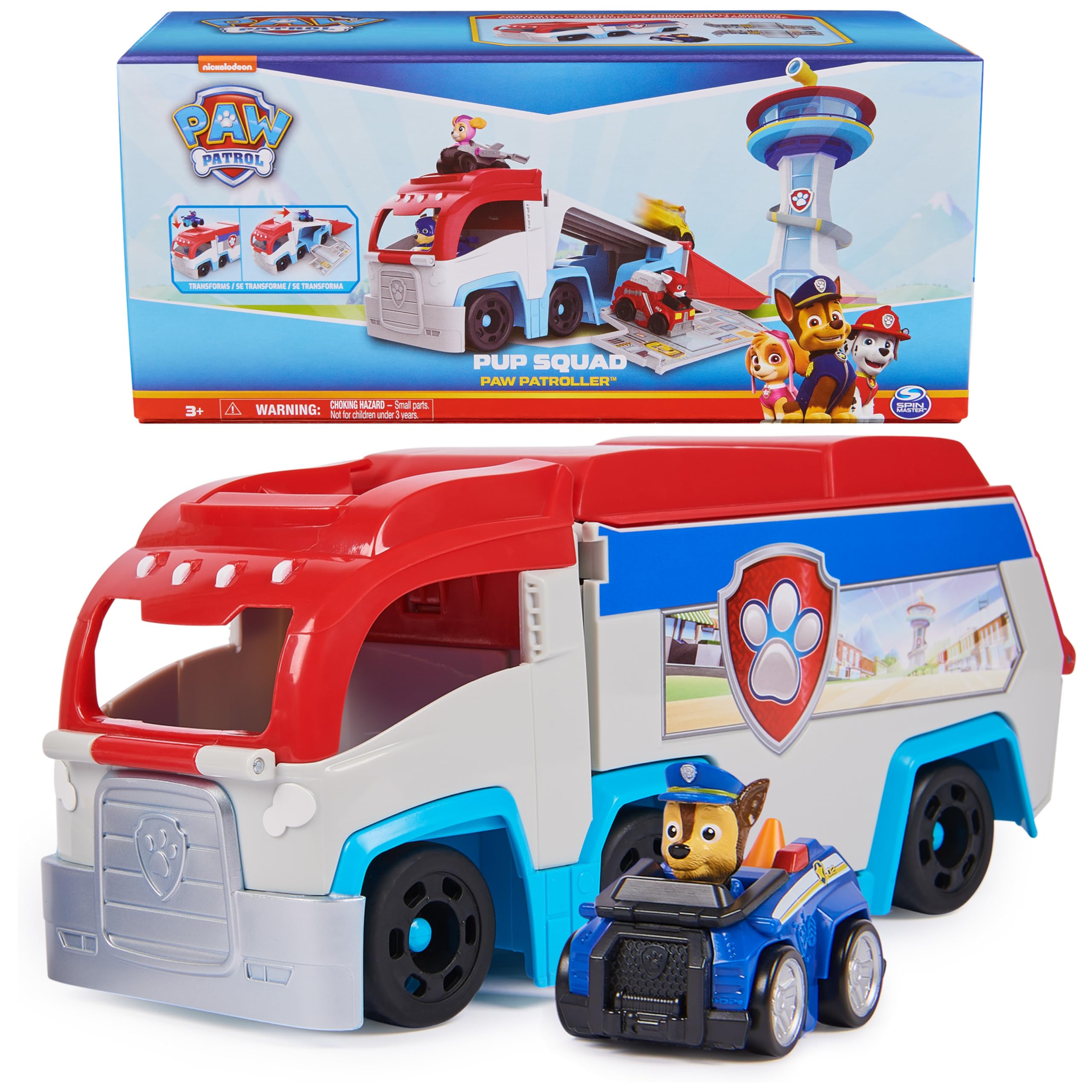 Paw Patrol Pup Squad Patroller truck for immersive pretend play