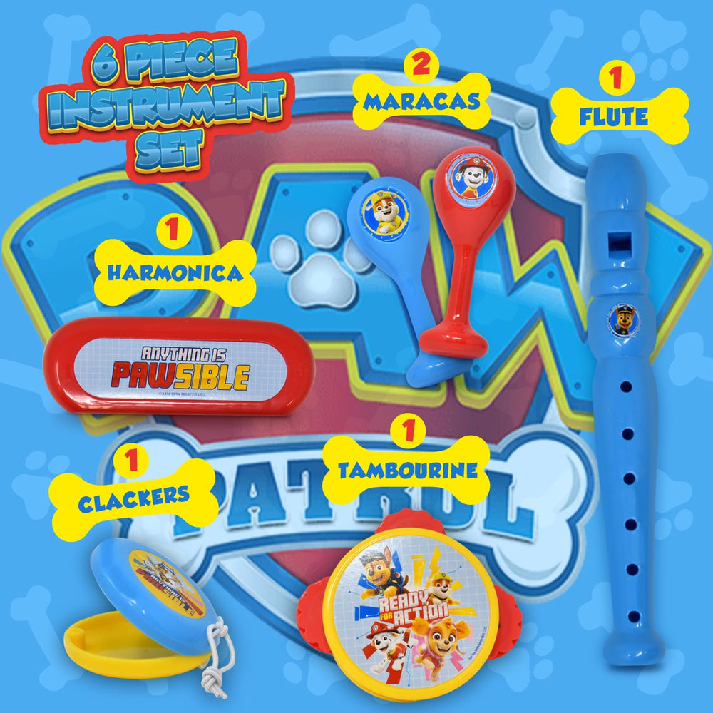 Paw Patrol recorder flute toy helps beginners explore melodies safely.