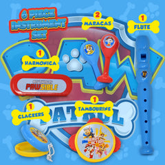 Paw Patrol recorder flute toy helps beginners explore melodies safely.
