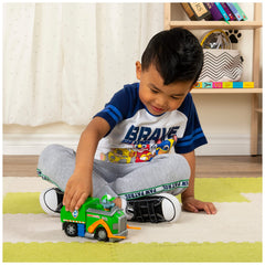 Recycle Truck with working wheels suitable for smooth rolling adventures.