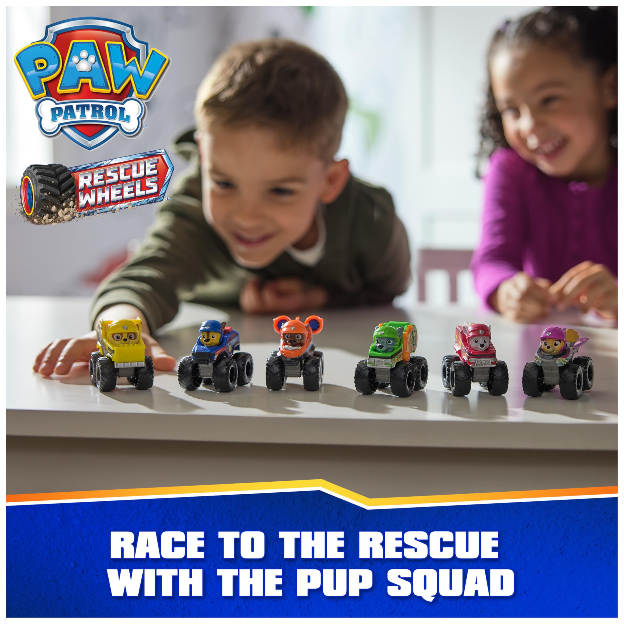 Chase racer from PAW Patrol Rescue Wheels for action-filled pretend play