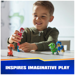 PAW Patrol Rescue Wheels Rubble figure sparks construction-themed adventures