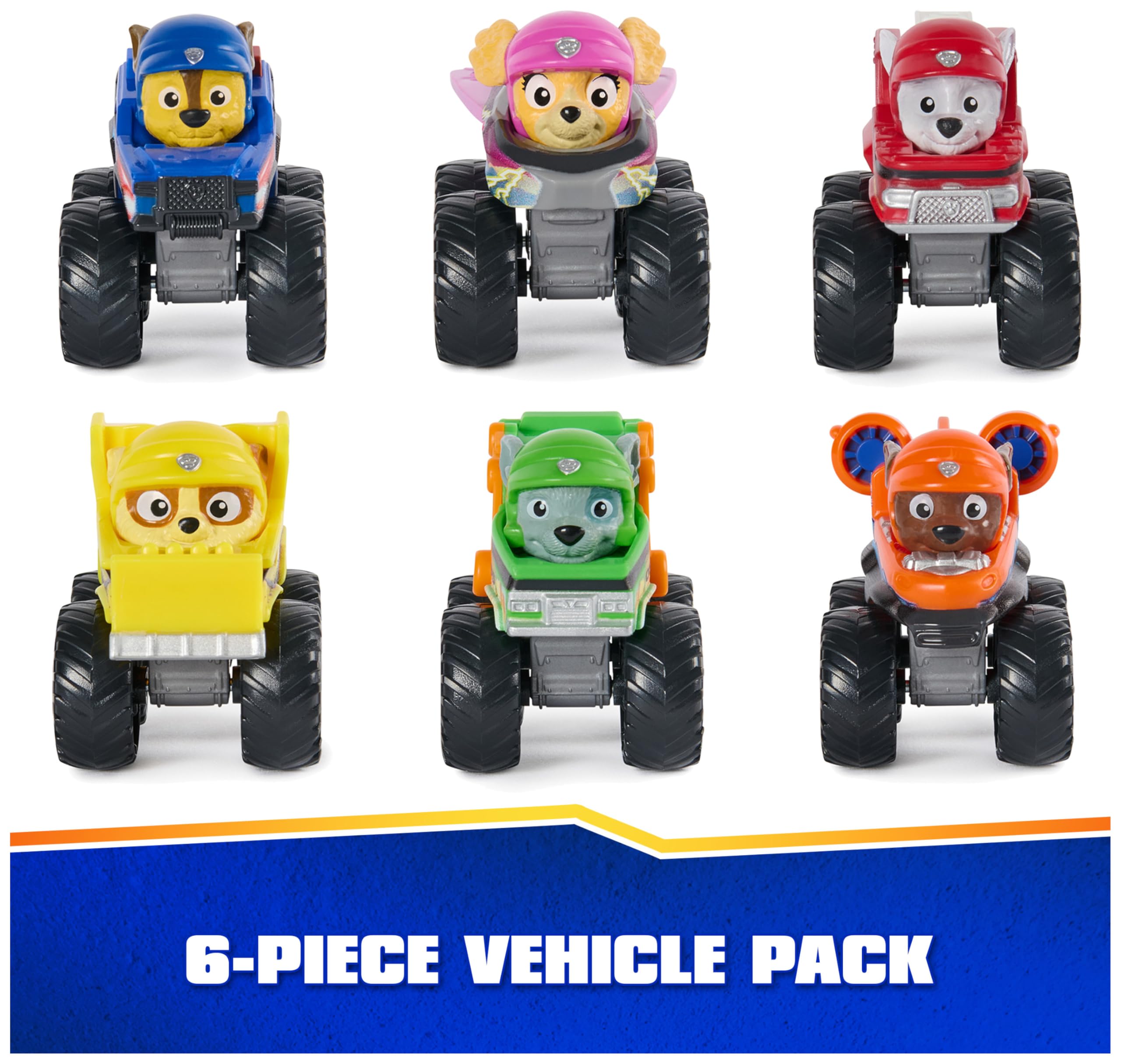 Rubble racer from PAW Patrol Rescue Wheels for construction-themed fun