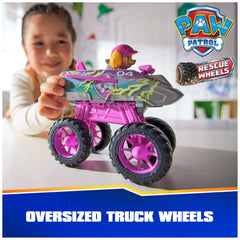 Paw Patrol Rescue Wheels Skye Jet transformation enabling propeller-mode action.