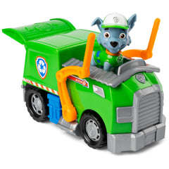 Moving forklift detail on Rocky’s truck simulates up-and-down lifting.