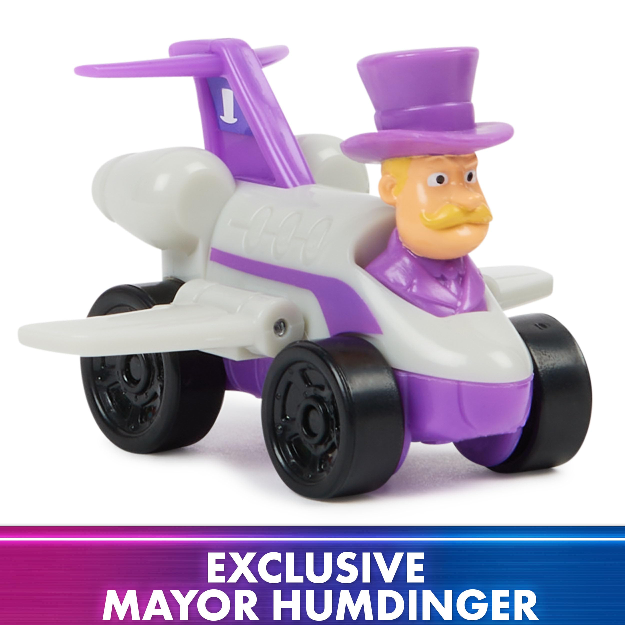 PAW Patrol Rocky Pup Squad Racer encourages creative tinkering during playtime