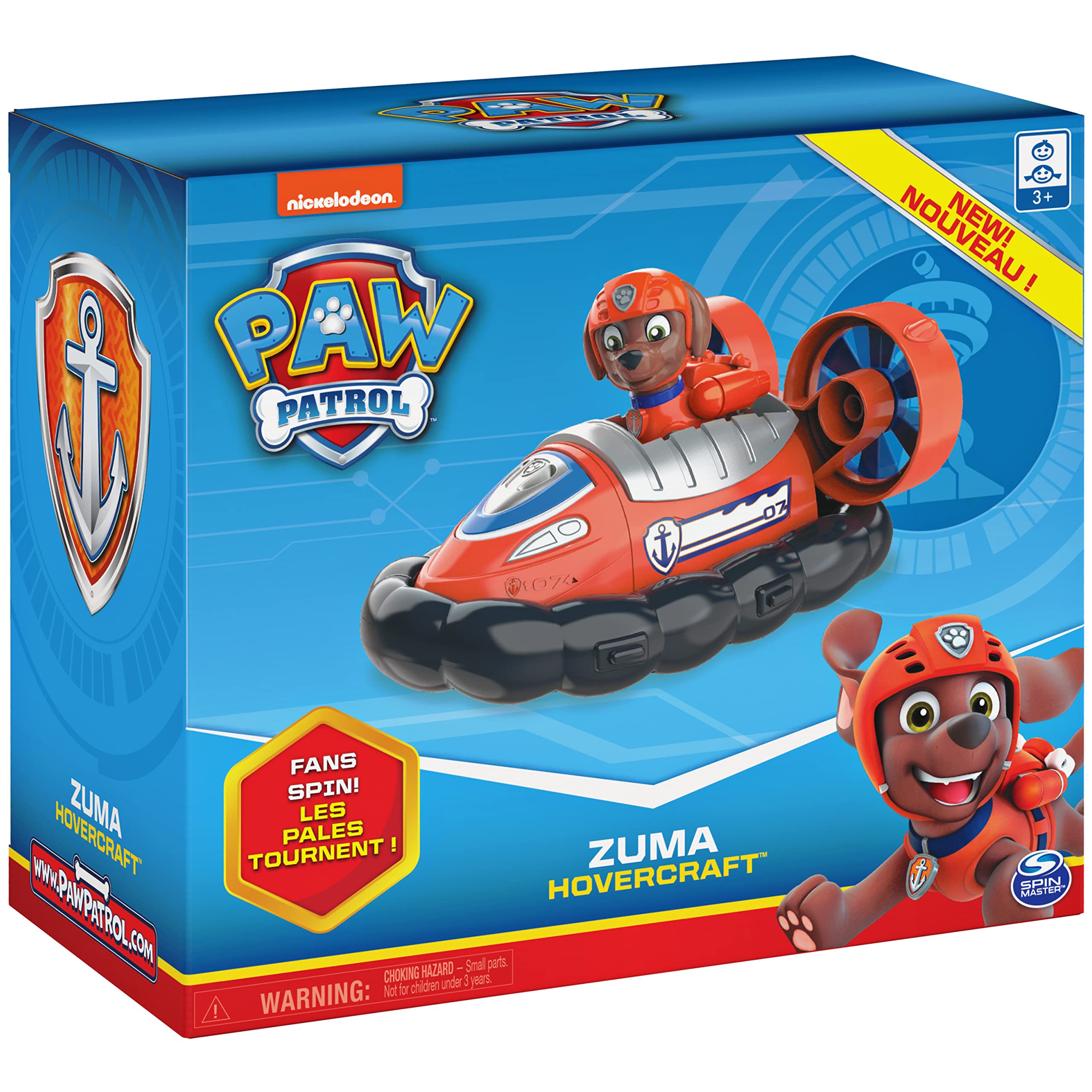 Spin Master Care Commitment ensures safety and support for this toy.