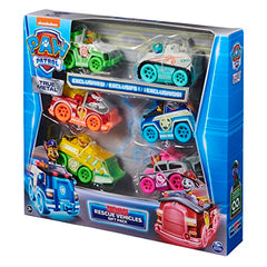 Paw Patrol Tracker exclusive neon vehicle with vivid colors for collectors