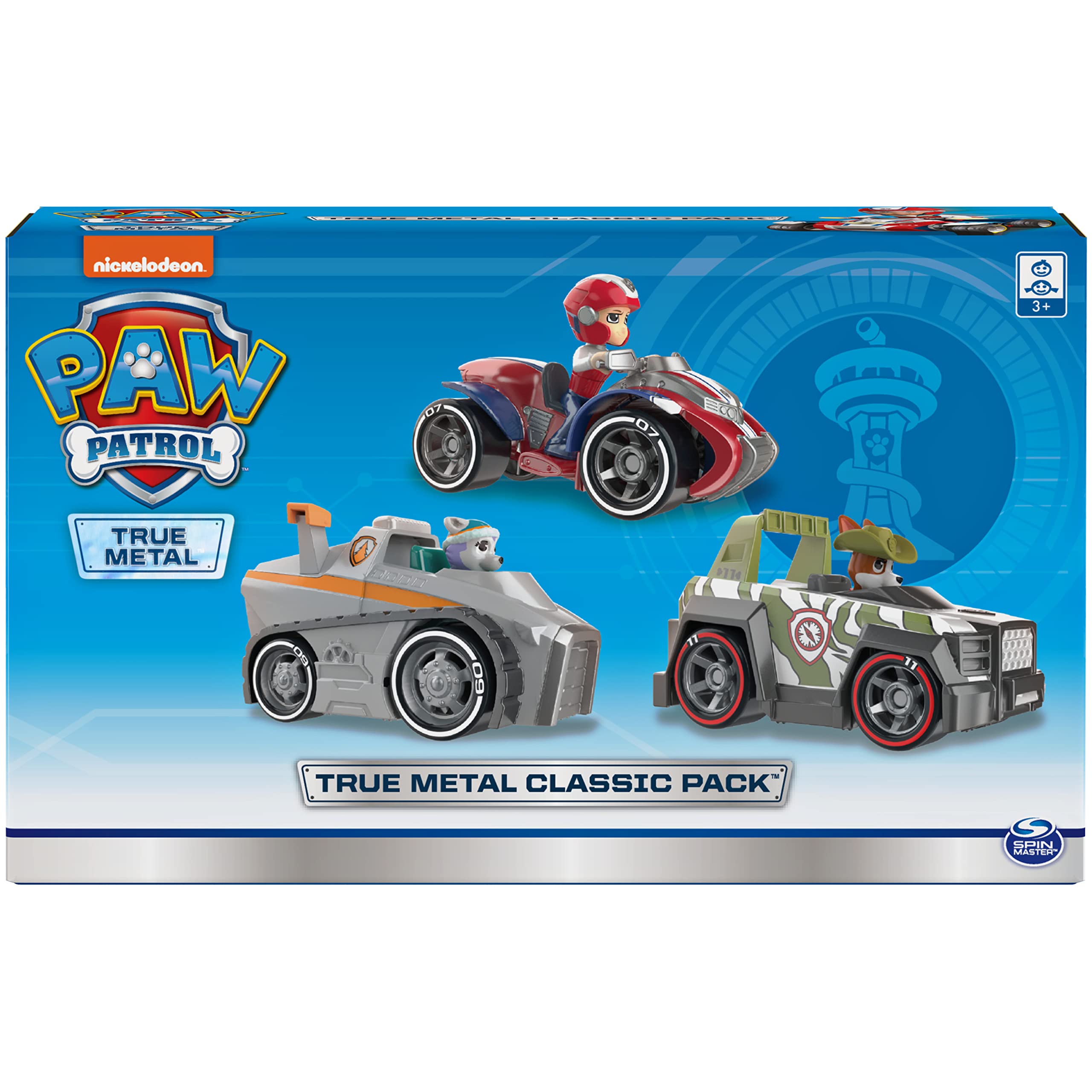 Paw Patrol True Metal Tracker vehicle for versatile mission play and storytelling.