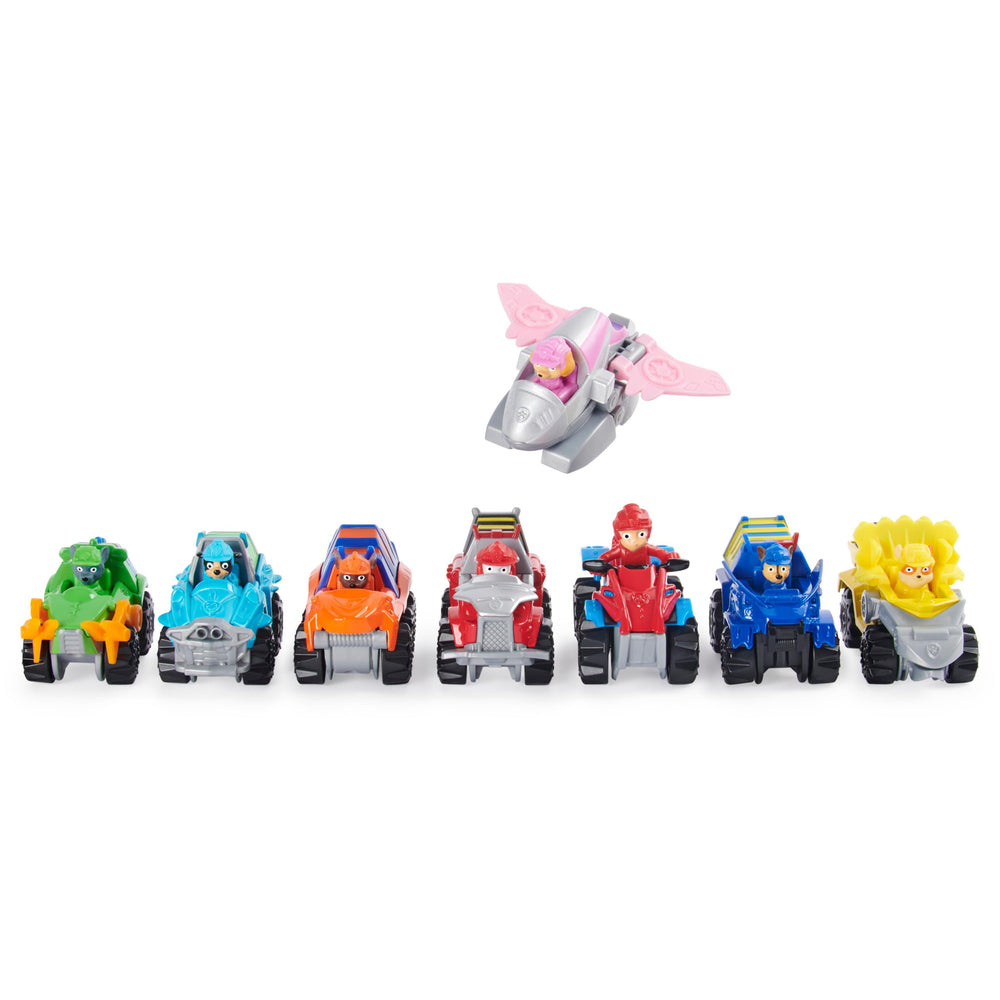 PAW Patrol True Metal Dino Rescue collection side view for display and play