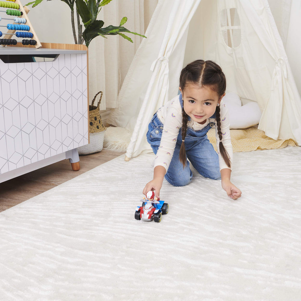 Ryder’s ATV shown with other PAW Patrol vehicles for team adventures.