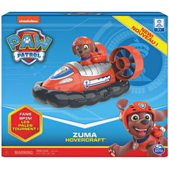 Collectible Zuma figure included with hovercraft for authentic rescue play.