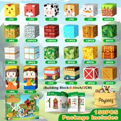 Payleeg Forest world storage bag keeps blocks organized on the go.