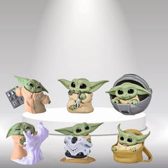 PAZATAO Baby Yoda collection set adds to your display, great for gifting.