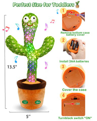 Pbooo cactus recording function showing personalized messages