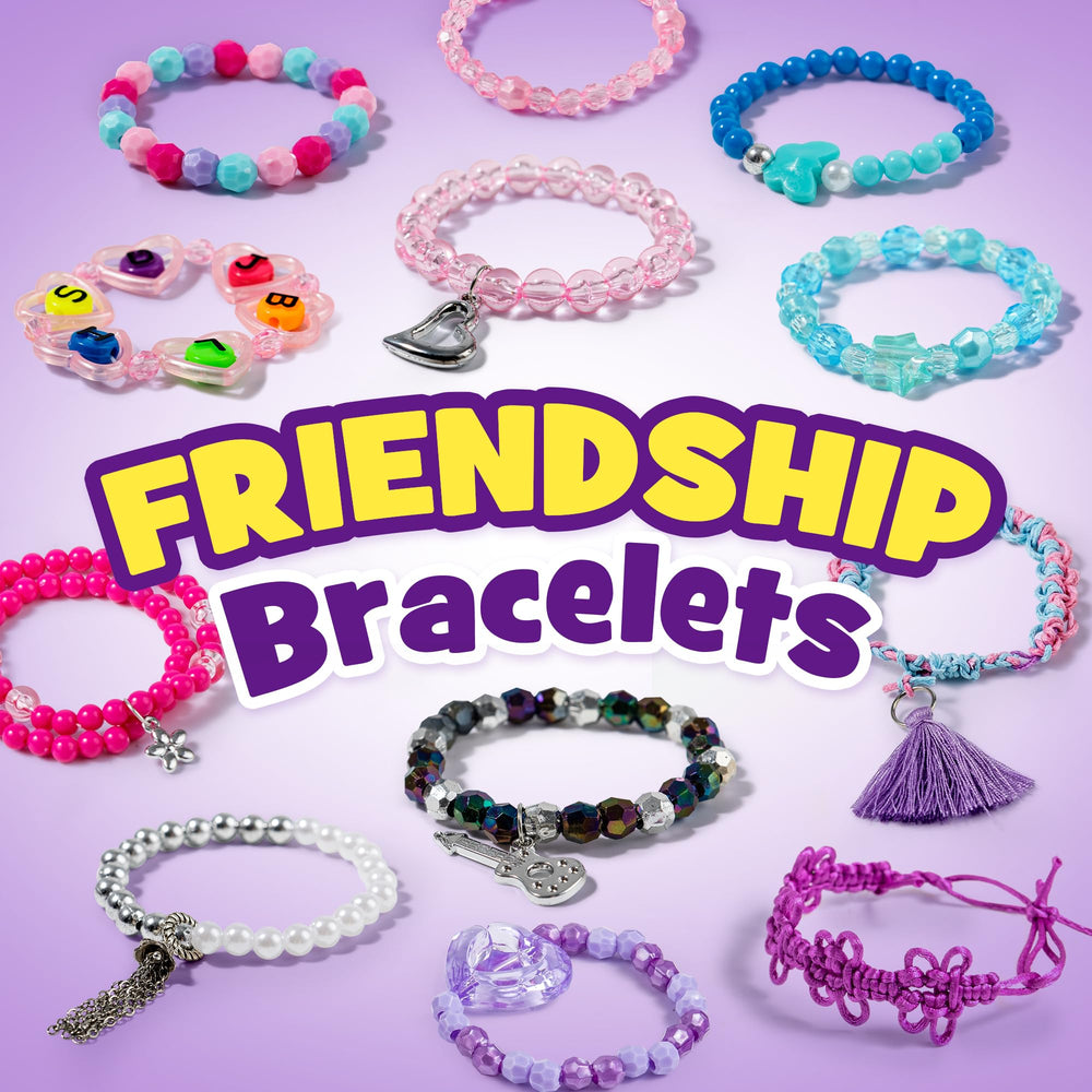 P&C Bead Bracelet Kit features 1600+ beads in varied finishes for creative designs.