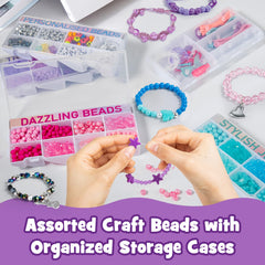 P&C Bead Bracelet Kit elastic cord for stretchy DIY jewelry.