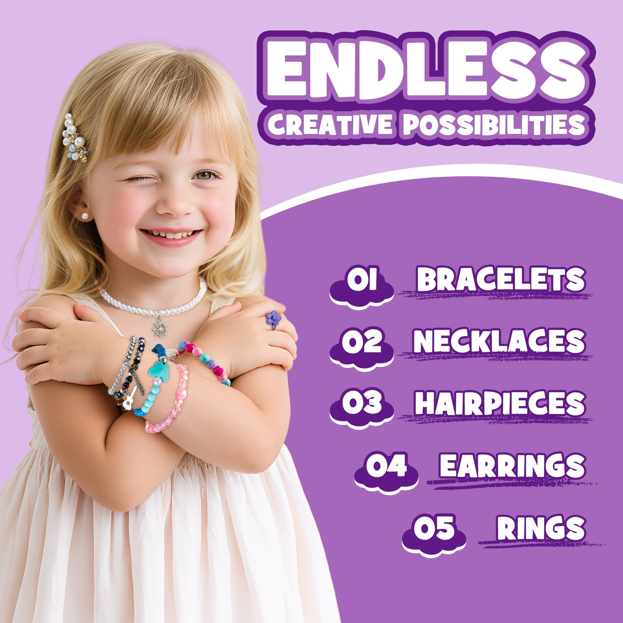 P&C Bead Bracelet Kit gift-ready packaging makes an ideal present.