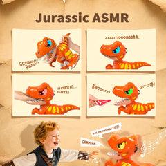 P&C Velociraptor RC toy orange rechargeable battery for longer sessions