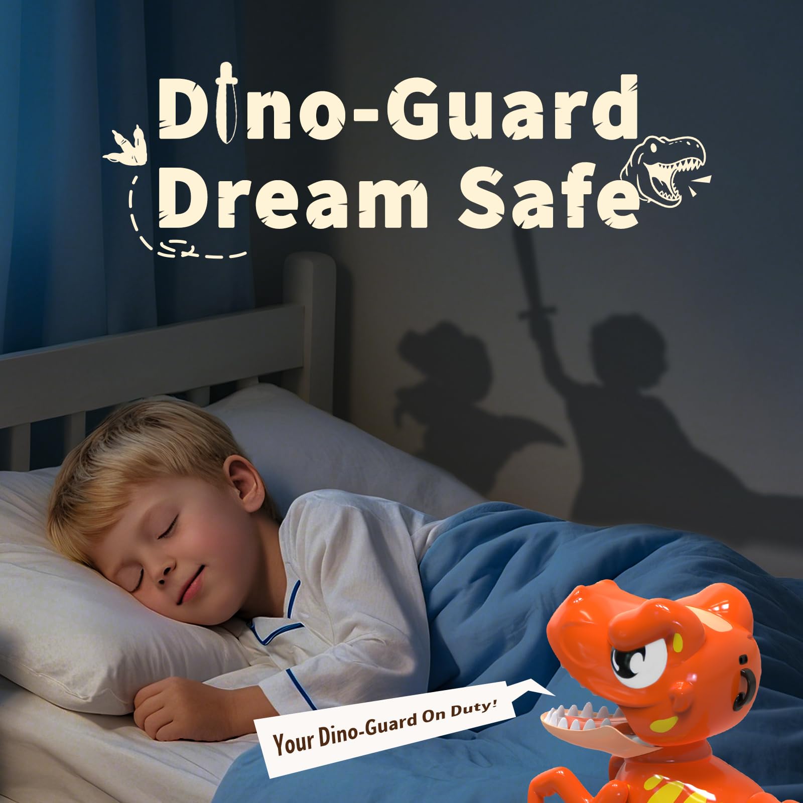 P&C Velociraptor RC toy orange roaring sounds fuel stories