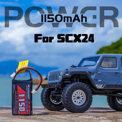PCEONAMP SCX24 battery weight 47g supports balanced handling.