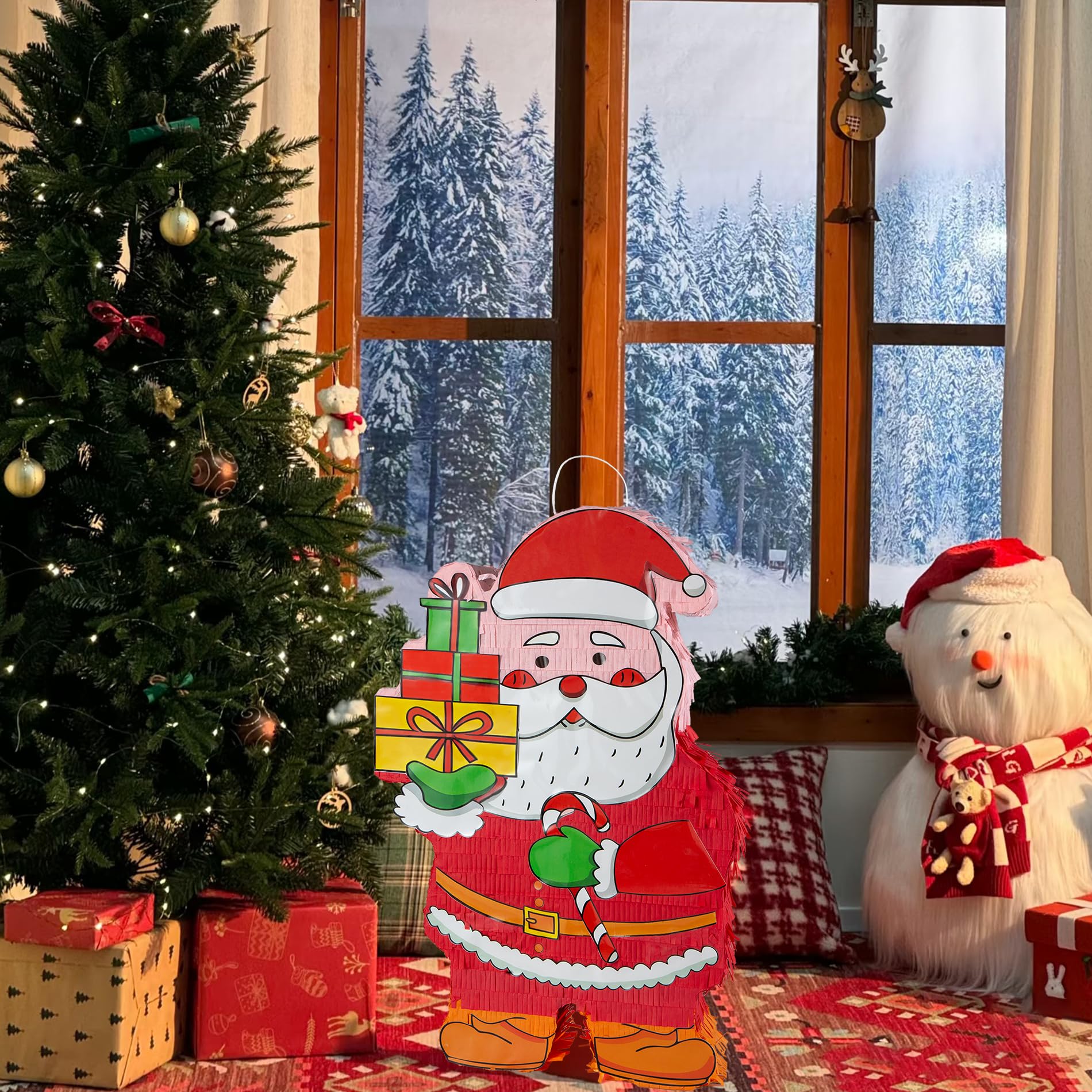 PCFING decorative Santa pinata as a playful Christmas centerpiece