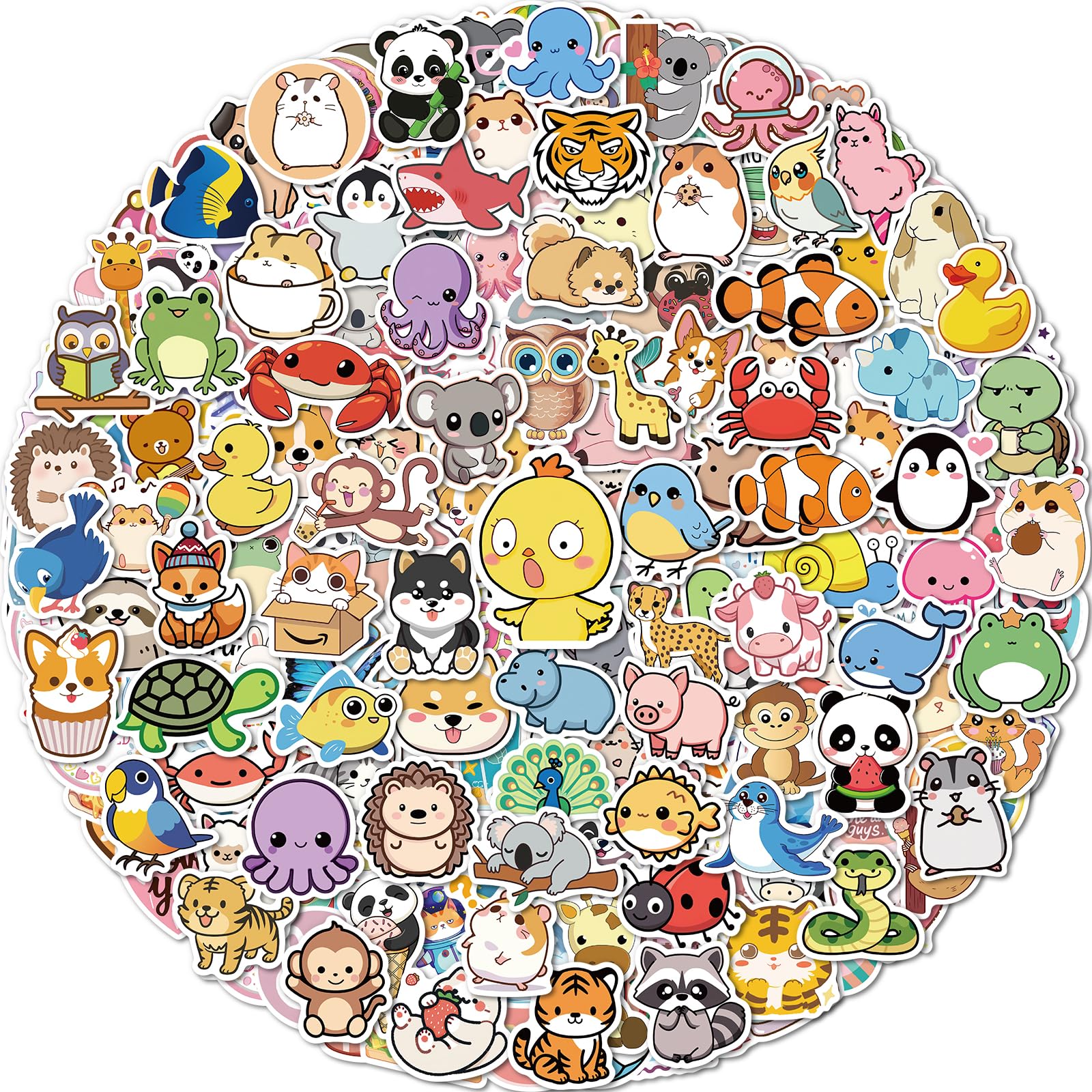 pcnearty water bottle stickers brighten kids' bottles with durable, waterproof designs