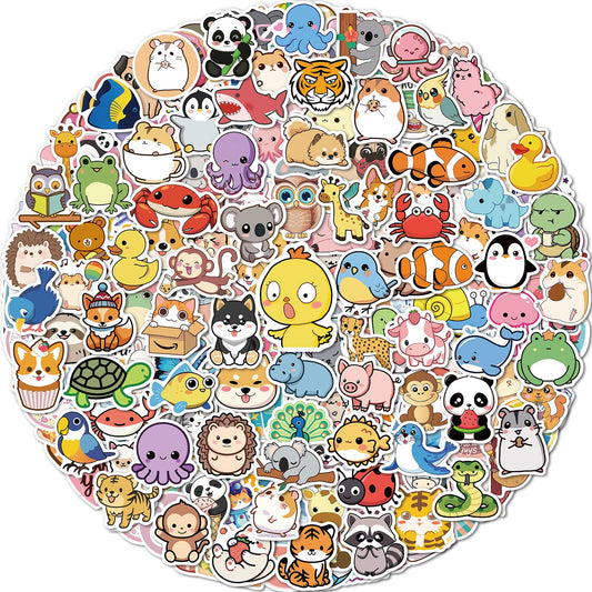 pcnearty water bottle stickers brighten kids' bottles with durable, waterproof designs