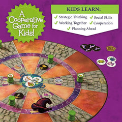 Peaceable Kingdom Cauldron Quest spell-breaker token signals critical moments.